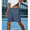 image:imageNORTHYARD Mens Running Athletic Shorts 5 7 9 Workout Gym Tennis  Quick Dry 3 Zipper Pockets Unlined Lightweight Breathable Moisturewicking Elastic Waist Active Sport Hiking BasketballCool Grey