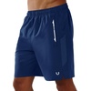 image:imageNORTHYARD Mens Running Athletic Shorts 5 7 9 Workout Gym Tennis  Quick Dry 3 Zipper Pockets Unlined Lightweight Breathable Moisturewicking Elastic Waist Active Sport Hiking BasketballDarkblue