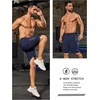 image:imageNORTHYARD Mens Running Athletic Shorts 5 7 9 Workout Gym Tennis  Quick Dry 3 Zipper Pockets Unlined Lightweight Breathable Moisturewicking Elastic Waist Active Sport Hiking BasketballNavy