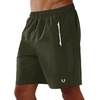 image:imageNORTHYARD Mens Running Athletic Shorts 5 7 9 Workout Gym Tennis  Quick Dry 3 Zipper Pockets Unlined Lightweight Breathable Moisturewicking Elastic Waist Active Sport Hiking BasketballArmygreen
