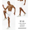 image:imageNORTHYARD Mens Running Athletic Shorts 5 7 9 Workout Gym Tennis  Quick Dry 3 Zipper Pockets Unlined Lightweight Breathable Moisturewicking Elastic Waist Active Sport Hiking BasketballWhite