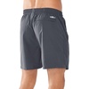 image:imageNORTHYARD Mens Running Athletic Shorts 5 7 9 Workout Gym Tennis  Quick Dry 3 Zipper Pockets Unlined Lightweight Breathable Moisturewicking Elastic Waist Active Sport Hiking BasketballSmokegrey