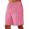 image:imageNORTHYARD Mens Running Athletic Shorts 5 7 9 Workout Gym Tennis  Quick Dry 3 Zipper Pockets Unlined Lightweight Breathable Moisturewicking Elastic Waist Active Sport Hiking BasketballPowderpink