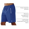image:imageNORTHYARD Mens Running Athletic Shorts 5 7 9 Workout Gym Tennis  Quick Dry 3 Zipper Pockets Unlined Lightweight Breathable Moisturewicking Elastic Waist Active Sport Hiking BasketballRoyalblue