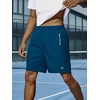 image:imageNORTHYARD Mens Running Athletic Shorts 5 7 9 Workout Gym Tennis  Quick Dry 3 Zipper Pockets Unlined Lightweight Breathable Moisturewicking Elastic Waist Active Sport Hiking BasketballSeablue
