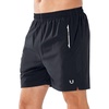 image:imageNORTHYARD Mens Running Athletic Shorts 5 7 9 Workout Gym Tennis  Quick Dry 3 Zipper Pockets Unlined Lightweight Breathable Moisturewicking Elastic Waist Active Sport Hiking BasketballBlack