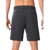 image:imageNORTHYARD Mens 9 Golf Shorts Casual Work Dress Hiking Beach Travel Shorts Lightweight Quick Dry with PocketsDarkgrey