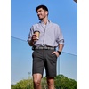 image:imageNORTHYARD Mens 9 Golf Shorts Casual Work Dress Hiking Beach Travel Shorts Lightweight Quick Dry with PocketsDarkgrey