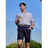 image:imageNORTHYARD Mens 9 Golf Shorts Casual Work Dress Hiking Beach Travel Shorts Lightweight Quick Dry with PocketsNavy