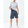 image:imageNORTHYARD Mens Athletic Gym Shorts 1075 Running Basketball Tennis  Quick DryZipper PocketsLightweightBreathableMoisturewickingReflective StripsSportsRunningWorkoutCoolgrey