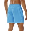 image:imageNORTHYARD Mens Athletic Gym Shorts 1075 Running Basketball Tennis  Quick DryZipper PocketsLightweightBreathableMoisturewickingReflective StripsSportsRunningWorkoutSkyblue