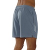 image:imageNORTHYARD Mens Athletic Gym Shorts 1075 Running Basketball Tennis  Quick DryZipper PocketsLightweightBreathableMoisturewickingReflective StripsSportsRunningWorkoutCloud