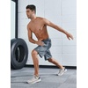 image:imageNORTHYARD Mens Athletic Gym Shorts 1075 Running Basketball Tennis  Quick DryZipper PocketsLightweightBreathableMoisturewickingReflective StripsSportsRunningWorkoutCloud