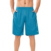 image:imageNORTHYARD Mens Athletic Gym Shorts 1075 Running Basketball Tennis  Quick DryZipper PocketsLightweightBreathableMoisturewickingReflective StripsSportsRunningWorkoutLakeblue