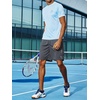 image:imageNORTHYARD Mens Athletic Gym Shorts 1075 Running Basketball Tennis  Quick DryZipper PocketsLightweightBreathableMoisturewickingReflective StripsSportsRunningWorkoutDarkgrey