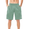 image:imageNORTHYARD Mens Athletic Gym Shorts 1075 Running Basketball Tennis  Quick DryZipper PocketsLightweightBreathableMoisturewickingReflective StripsSportsRunningWorkoutLodenfrost