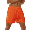 image:imageNORTHYARD Mens Athletic Gym Shorts 1075 Running Basketball Tennis  Quick DryZipper PocketsLightweightBreathableMoisturewickingReflective StripsSportsRunningWorkoutOrange