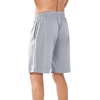 image:imageNORTHYARD Mens Athletic Gym Shorts 1075 Running Basketball Tennis  Quick DryZipper PocketsLightweightBreathableMoisturewickingReflective StripsSportsRunningWorkoutLightgrey