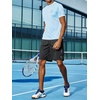 image:imageNORTHYARD Mens Athletic Gym Shorts 1075 Running Basketball Tennis  Quick DryZipper PocketsLightweightBreathableMoisturewickingReflective StripsSportsRunningWorkoutBlack