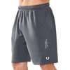 image:imageNORTHYARD Mens Athletic Gym Shorts 1075 Running Basketball Tennis  Quick DryZipper PocketsLightweightBreathableMoisturewickingReflective StripsSportsRunningWorkoutSmokegrey