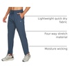 image:imageNORTHYARD Mens Athletic Pants Running Workout Gym Lightweight Quick Dry  Track Jogging Casual Sweatpants Sports Zipper Pockets Elastic Waist Breathable 4Way Stretch Cooling Reflective StripsCoolgrey