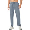image:imageNORTHYARD Mens Athletic Pants Running Workout Gym Lightweight Quick Dry  Track Jogging Casual Sweatpants Sports Zipper Pockets Elastic Waist Breathable 4Way Stretch Cooling Reflective StripsCloud