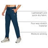 image:imageNORTHYARD Mens Athletic Pants Running Workout Gym Lightweight Quick Dry  Track Jogging Casual Sweatpants Sports Zipper Pockets Elastic Waist Breathable 4Way Stretch Cooling Reflective StripsSeablue