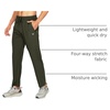 image:imageNORTHYARD Mens Athletic Pants Running Workout Gym Lightweight Quick Dry  Track Jogging Casual Sweatpants Sports Zipper Pockets Elastic Waist Breathable 4Way Stretch Cooling Reflective StripsArmygreen