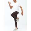 image:imageNORTHYARD Mens Athletic Pants Running Workout Gym Lightweight Quick Dry  Track Jogging Casual Sweatpants Sports Zipper Pockets Elastic Waist Breathable 4Way Stretch Cooling Reflective StripsBrown
