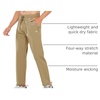 image:imageNORTHYARD Mens Athletic Pants Running Workout Gym Lightweight Quick Dry  Track Jogging Casual Sweatpants Sports Zipper Pockets Elastic Waist Breathable 4Way Stretch Cooling Reflective StripsKhaki