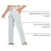 image:imageNORTHYARD Mens Athletic Pants Running Workout Gym Lightweight Quick Dry  Track Jogging Casual Sweatpants Sports Zipper Pockets Elastic Waist Breathable 4Way Stretch Cooling Reflective StripsGlaciergrey