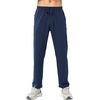 image:imageNORTHYARD Mens Athletic Pants Running Workout Gym Lightweight Quick Dry  Track Jogging Casual Sweatpants Sports Zipper Pockets Elastic Waist Breathable 4Way Stretch Cooling Reflective StripsNavy
