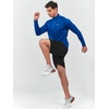 image:imageNORTHYARD Mens Quarter Zip Pullover Athletic Running Shirt Long Sleeve  14 Zip Top Quick Dry Lightweight Moisture Wicking Breathable Reflective Strips Performance Workout Gym Hiking SportsRoyalblue