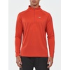 image:imageNORTHYARD Mens Quarter Zip Pullover Athletic Running Shirt Long Sleeve  14 Zip Top Quick Dry Lightweight Moisture Wicking Breathable Reflective Strips Performance Workout Gym Hiking SportsRed