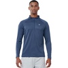 image:imageNORTHYARD Mens Quarter Zip Pullover Athletic Running Shirt Long Sleeve  14 Zip Top Quick Dry Lightweight Moisture Wicking Breathable Reflective Strips Performance Workout Gym Hiking SportsFederalblue