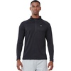 image:imageNORTHYARD Mens Quarter Zip Pullover Athletic Running Shirt Long Sleeve  14 Zip Top Quick Dry Lightweight Moisture Wicking Breathable Reflective Strips Performance Workout Gym Hiking SportsBlack