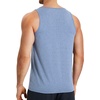 image:imageNORTHYARD Mens Tank Top Workout Lightweight Sleeveless Shirt for Running  Gym UPF50 protection moisturewicking quickdry 4way stretch vented back reflective logos Tagless relaxed fitBlueheather