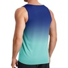 image:imageNORTHYARD Mens Tank Top Workout Lightweight Sleeveless Shirt for Running  Gym UPF50 protection moisturewicking quickdry 4way stretch vented back reflective logos Tagless relaxed fitGradientlotusgreen