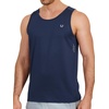 image:imageNORTHYARD Mens Tank Top Workout Lightweight Sleeveless Shirt for Running  Gym UPF50 protection moisturewicking quickdry 4way stretch vented back reflective logos Tagless relaxed fitDarkblue