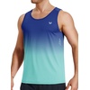 image:imageNORTHYARD Mens Tank Top Workout Lightweight Sleeveless Shirt for Running  Gym UPF50 protection moisturewicking quickdry 4way stretch vented back reflective logos Tagless relaxed fitGradientlotusgreen