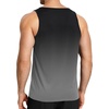 image:imageNORTHYARD Mens Tank Top Workout Lightweight Sleeveless Shirt for Running  Gym UPF50 protection moisturewicking quickdry 4way stretch vented back reflective logos Tagless relaxed fitGradientskyblue