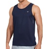 image:imageNORTHYARD Mens Tank Top Workout Lightweight Sleeveless Shirt for Running  Gym UPF50 protection moisturewicking quickdry 4way stretch vented back reflective logos Tagless relaxed fitNavy