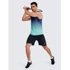 image:imageNORTHYARD Mens Tank Top Workout Lightweight Sleeveless Shirt for Running  Gym UPF50 protection moisturewicking quickdry 4way stretch vented back reflective logos Tagless relaxed fitGradientlotusgreen