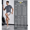 image:imageNORTHYARD Mens UPF 50 Swim Rash Guard Short Sleeve Workout Shirt  Sun UV Protection Quick Dry Athletic Running Gym Beach Work Casual Hiking Cool Lightweight Crew NeckDarkgrey