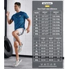 image:imageNORTHYARD Mens UPF 50 Swim Rash Guard Short Sleeve Workout Shirt  Sun UV Protection Quick Dry Athletic Running Gym Beach Work Casual Hiking Cool Lightweight Crew NeckDarkblue