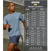 image:imageNORTHYARD Mens UPF 50 Swim Rash Guard Short Sleeve Workout Shirt  Sun UV Protection Quick Dry Athletic Running Gym Beach Work Casual Hiking Cool Lightweight Crew NeckBlue Heather