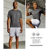 image:imageNORTHYARD Mens UPF 50 Swim Rash Guard Short Sleeve Workout Shirt  Sun UV Protection Quick Dry Athletic Running Gym Beach Work Casual Hiking Cool Lightweight Crew NeckCarbon Heather
