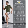 image:imageNORTHYARD Mens UPF 50 Swim Rash Guard Short Sleeve Workout Shirt  Sun UV Protection Quick Dry Athletic Running Gym Beach Work Casual Hiking Cool Lightweight Crew NeckArmygreen