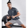 image:imageNORTHYARD Mens UPF 50 Swim Rash Guard Short Sleeve Workout Shirt  Sun UV Protection Quick Dry Athletic Running Gym Beach Work Casual Hiking Cool Lightweight Crew NeckDarkgrey