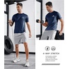 image:imageNORTHYARD Mens UPF 50 Swim Rash Guard Short Sleeve Workout Shirt  Sun UV Protection Quick Dry Athletic Running Gym Beach Work Casual Hiking Cool Lightweight Crew NeckNavy